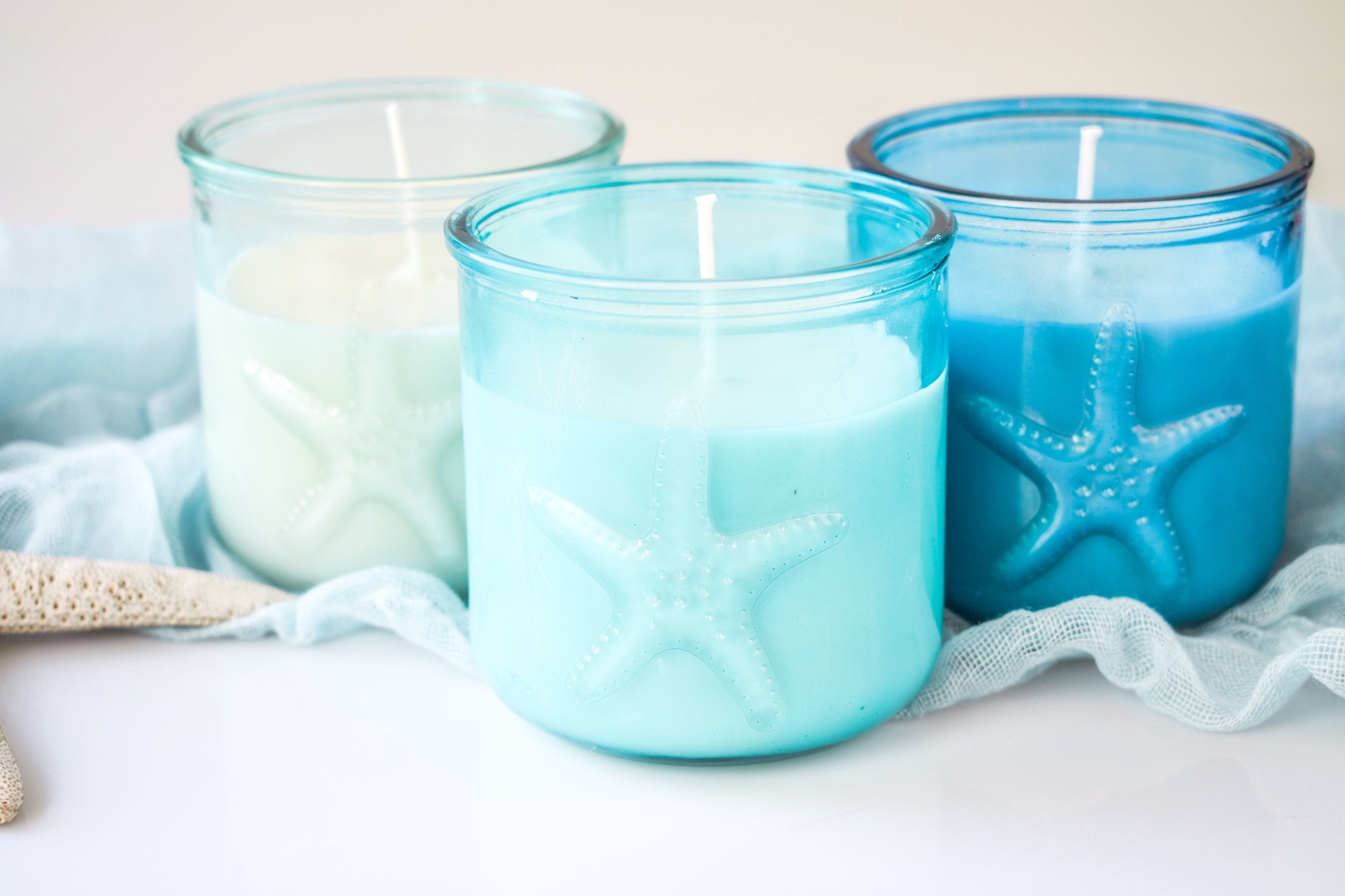 Soy Candle Set Beach House Decor Coastal Home Decor Etsy