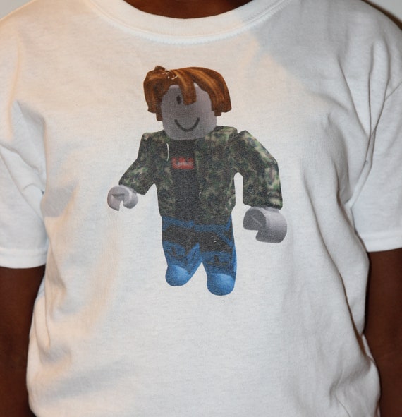 Custom Roblox T Shirt Your Own Character Printed Etsy - custom roblox etsy