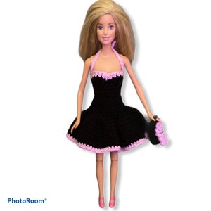 Digital Crochet Barbie corset dress pattern