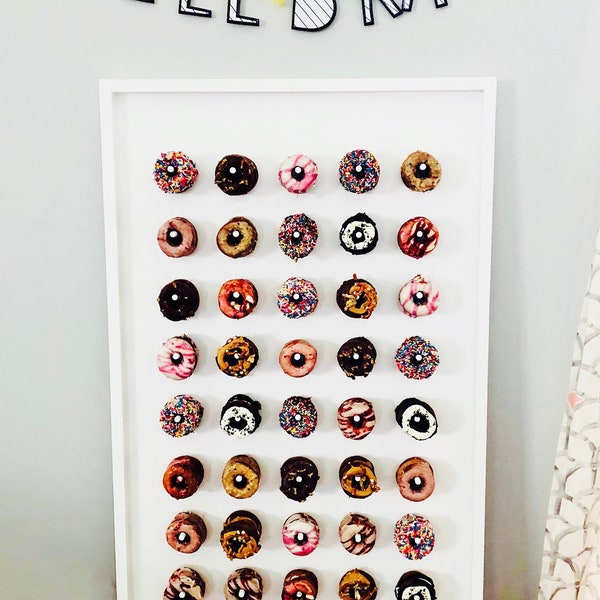 Donut Wall With Optional Stand - Dessert Display - Donut Wall Wedding - Donut Wall Display - Donut Wall For Sale - Donut Wall Large