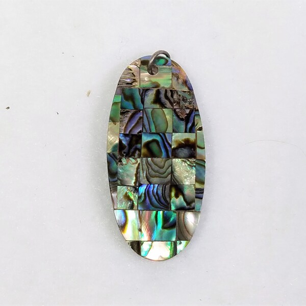 Paua Shell Pendant, Jewelry , Abalone Shell Pendant