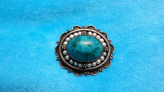 Charming silver brooch and pendant, vintage beaut… - image 4