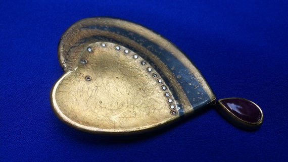 Atelier Zobel 24k gold diamond ruby sterling silv… - image 9