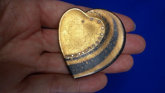 Atelier Zobel 24k gold diamond ruby sterling silv… - image 3