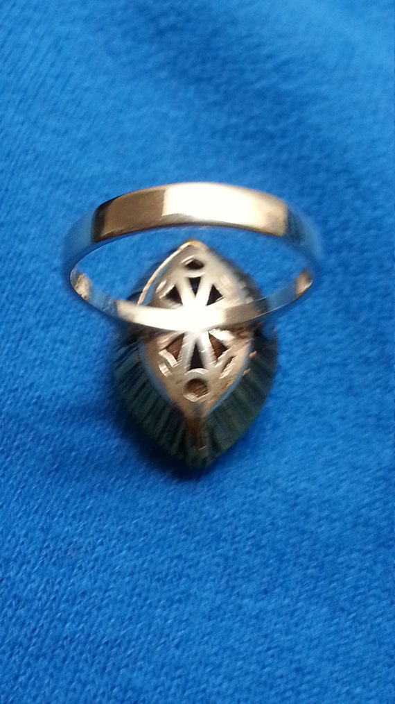 Charming sterling ruby ring, sparkling statement … - image 7