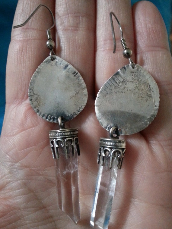 Unique sterling silver earrings by Angela Blessin… - image 10