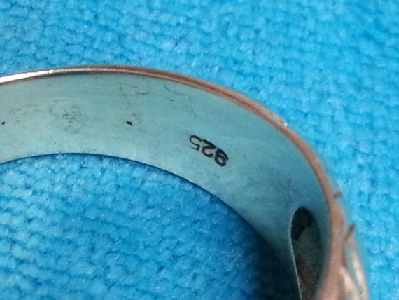 Antique Victorian button in sterling silver signet se… - Gem