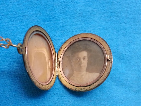 Beautiful antique Edwardian/Art Nouveau locket, b… - image 10