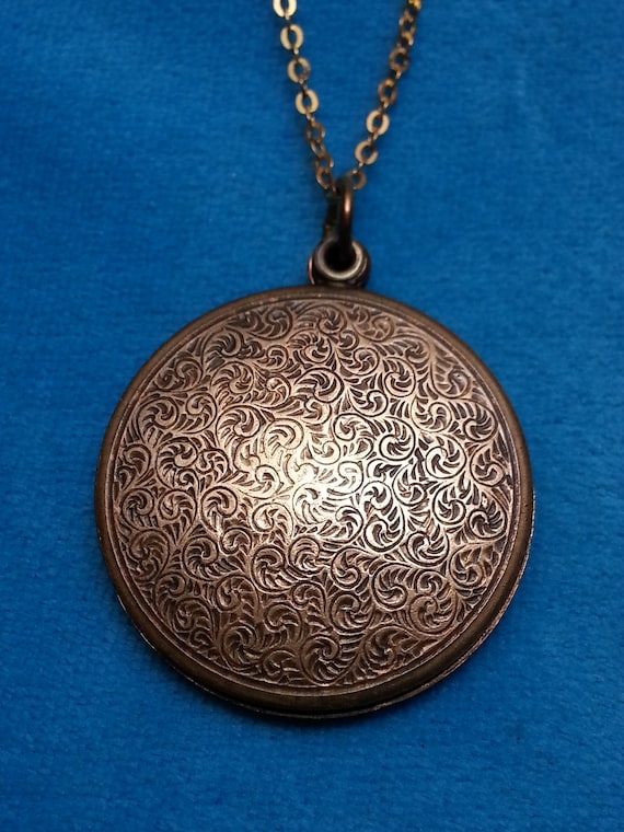 Rare Edwardian/Art Nouveau slide locket, beautiful an… - Gem