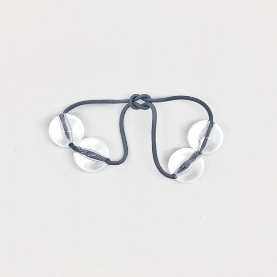 clear hair bobbles