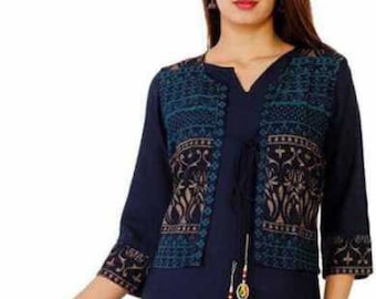 jacket kurti dress