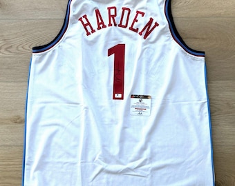 James Harden Nba Signed Jersey Los Angeles Clippers w/ Coa XL  Autographed LA