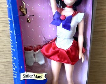 NEW 11.5" Deluxe Sailor Moon Mars Adventure Dolls Doll Vintage 1995 Bandai NIB