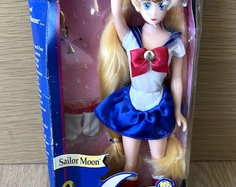 SAILOR MOON 11.5" Deluxe Adventure Doll Senshi Serena Tsukino Usagi BANDAI 1995