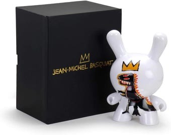 Kidrobot Jean Michel Basquiat Masterpiece 8" inch Dunny Pez Dispenser