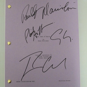 The Ides of March signed script | Philip Seymour Hoffman Ryan Gosling Clooney