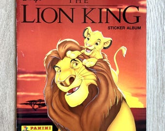 Disney's The Lion King Panini Sticker Album Almost Complete 206 / 232