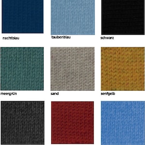 Merino wool hat, various colours