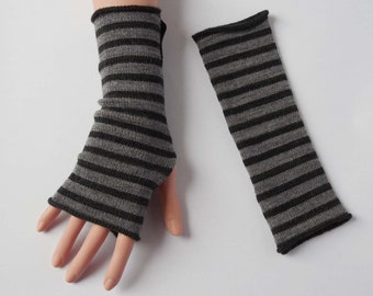 P 13 wrist warmers merino wool/alpaca/silk