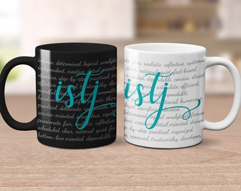 ISTJ Mug, MBTI personality type, Myers-Briggs, Gift for ISTJ