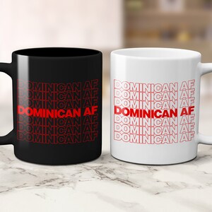 Dominican AF Mug, Thank you Bag Mug