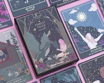 Forest Tales Oracle deck - Moon Witch series