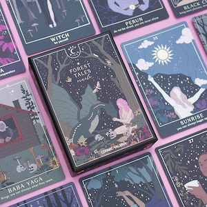 Forest Tales Oracle Deck - Moon Witch Series - Etsy Forest Tales Oracle Deck - Moon Witch Series - Etsy