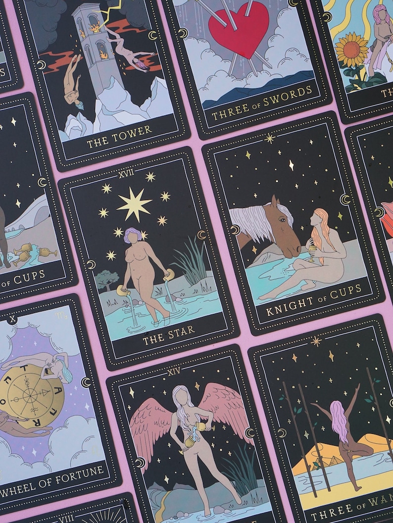 Moon Witch Tarot Deck ™ Black Box edition image 2