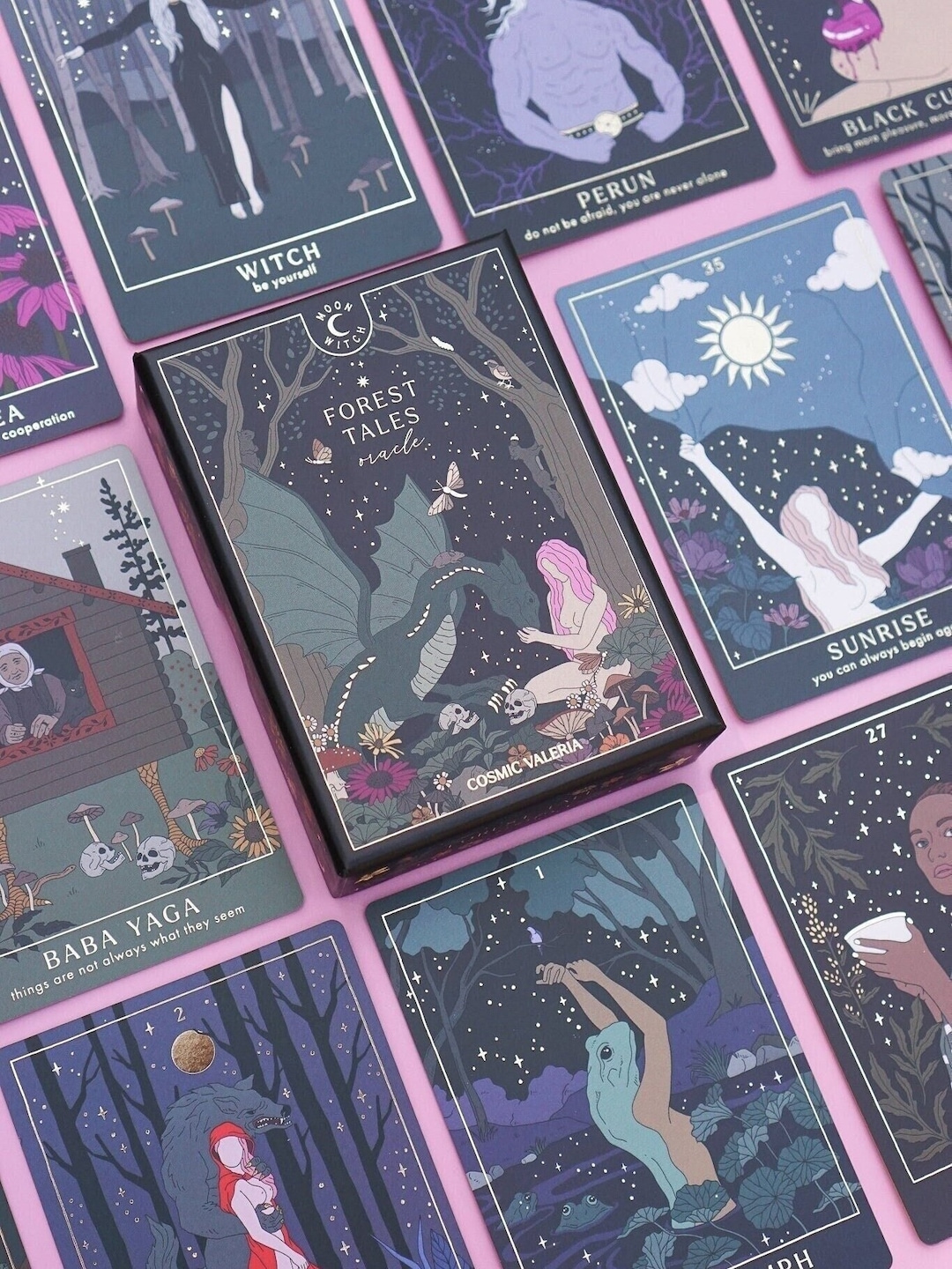 Forest Tales Oracle Deck - Moon Witch Series - Etsy Croatia