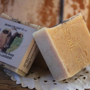 Milk and Honey Natural Bar Soap-Oatmeal Lavender Soap--Handmade in Ohio -USA image 5