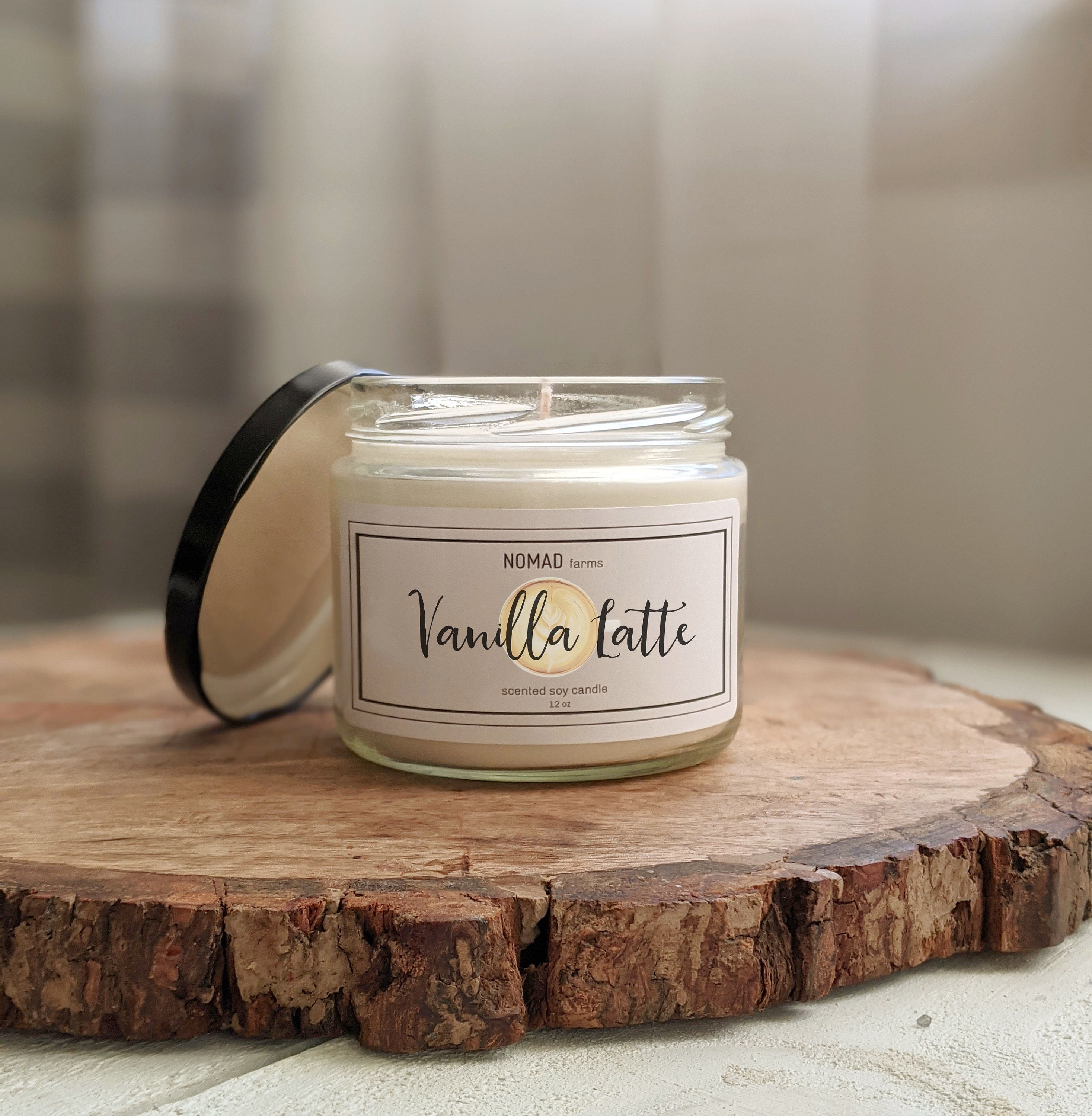 Vanilla Latte Candle Aromatherapy Candle Gift for Her Etsy