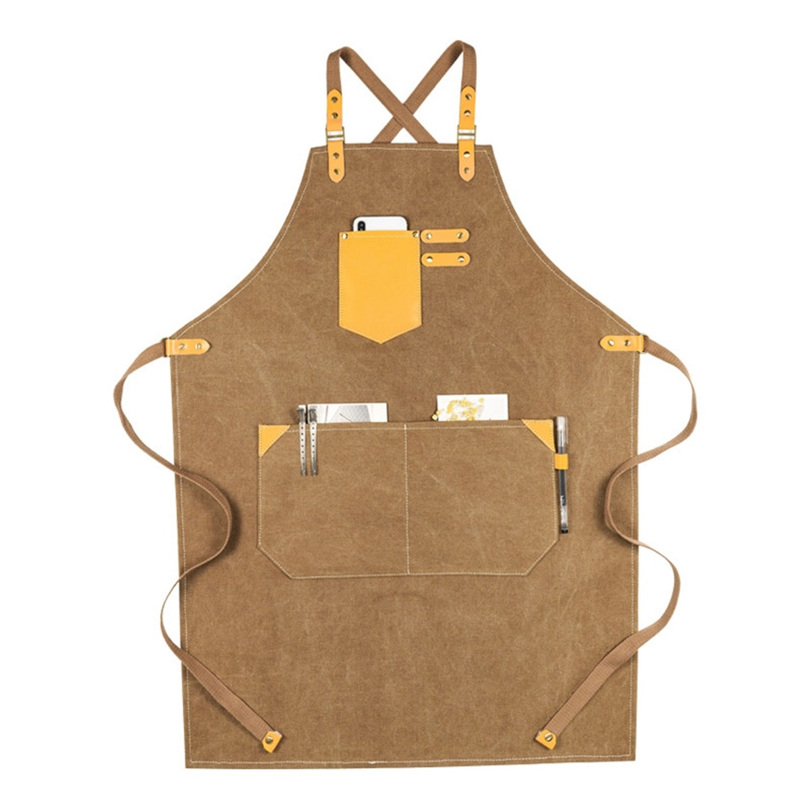 Waiter Waitress Canvas Apron With Pockets/Cool Apron For Women Etsy