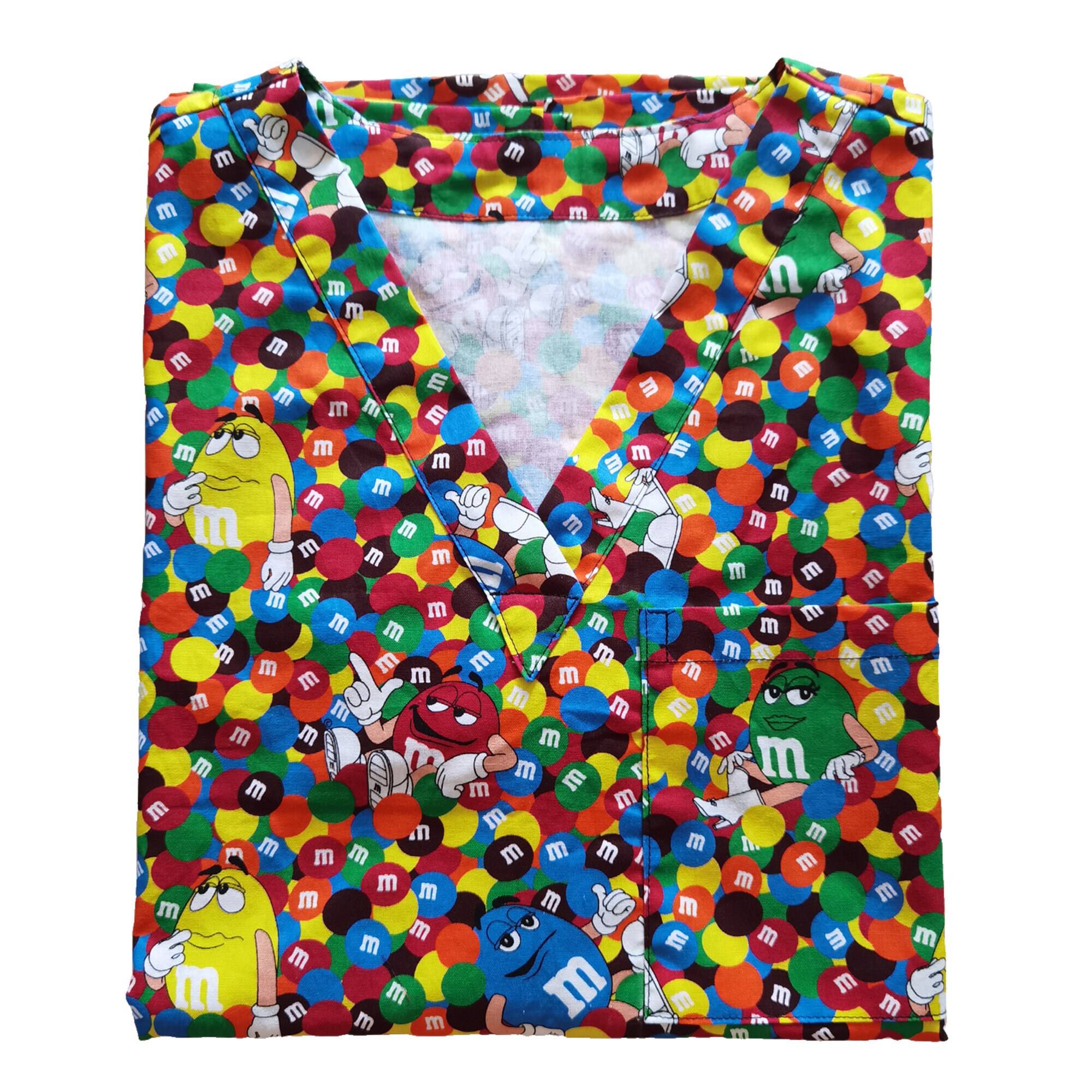 M&M Scrub TopChocolates Scrub Top Chocolate Beans Scrub Etsy