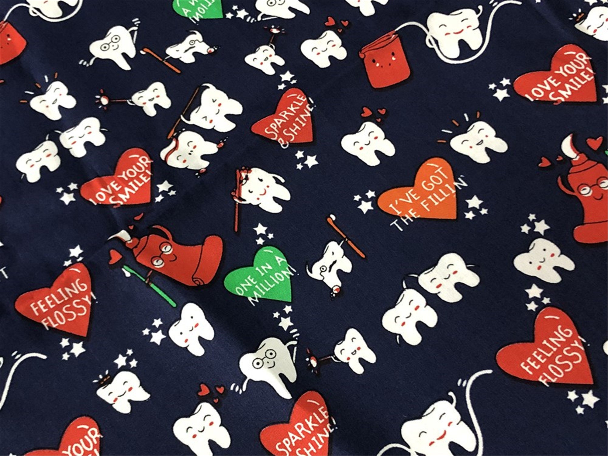 Teeth Scrub TopMedical Scrub TopDental Scrub TopDentist Etsy