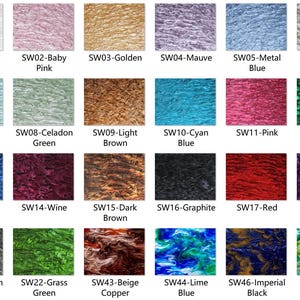 Grass Green Pearlescent Ripple Acrylic Sheet 3mm (.118") PMMA Wave Panel | Laser Cut, Jewelry & DIY Crafts image 2