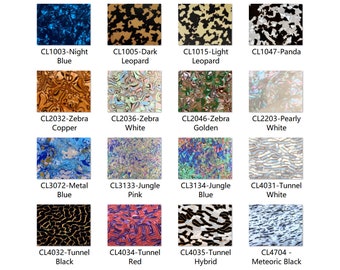 Feuilles de celluloïd acrylique (PMMA), 3,0 mm d'épaisseur (118"), 13 couleurs/3 tailles disponibles !