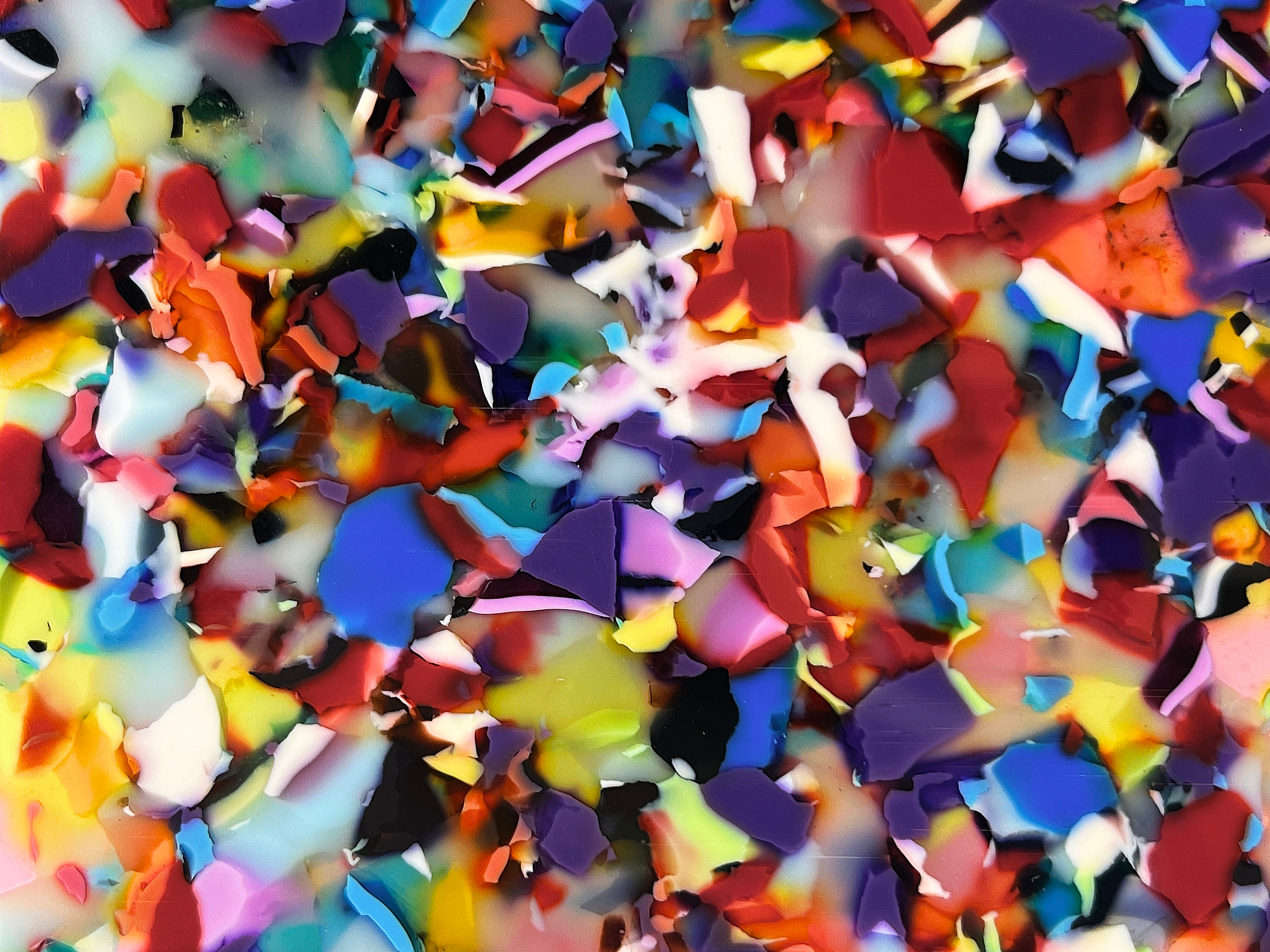 2-sided Cellulose Acetate Multicolor Sheet, 2.5mm Thickness