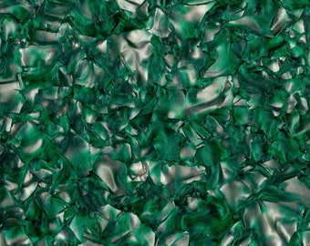 Acryl (PMMA) Pearlescent Mineral Crystal Sheet, 3,0mm Dicke (.118") - Emerald (DH12)