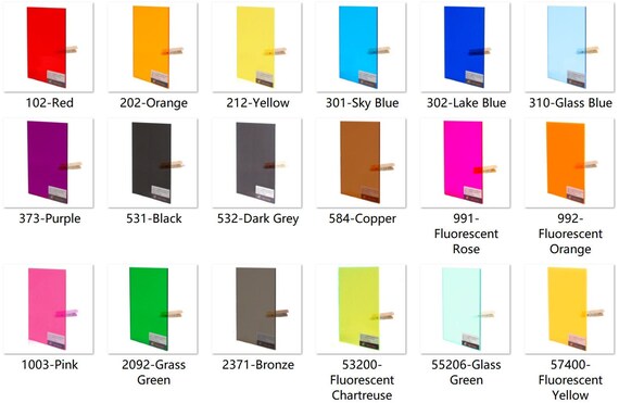 thumbnail image 2 of Wholesale POS Amber Tinted Cast Acrylic Perspex® Sheet – 3mm Thick – Custom Cut 100x100 To 400x400mm 2 of 4