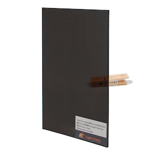 Getinte acrylplaat (PMMA), 3,0 mm dikte (0,118&quot;) - zwart (531)