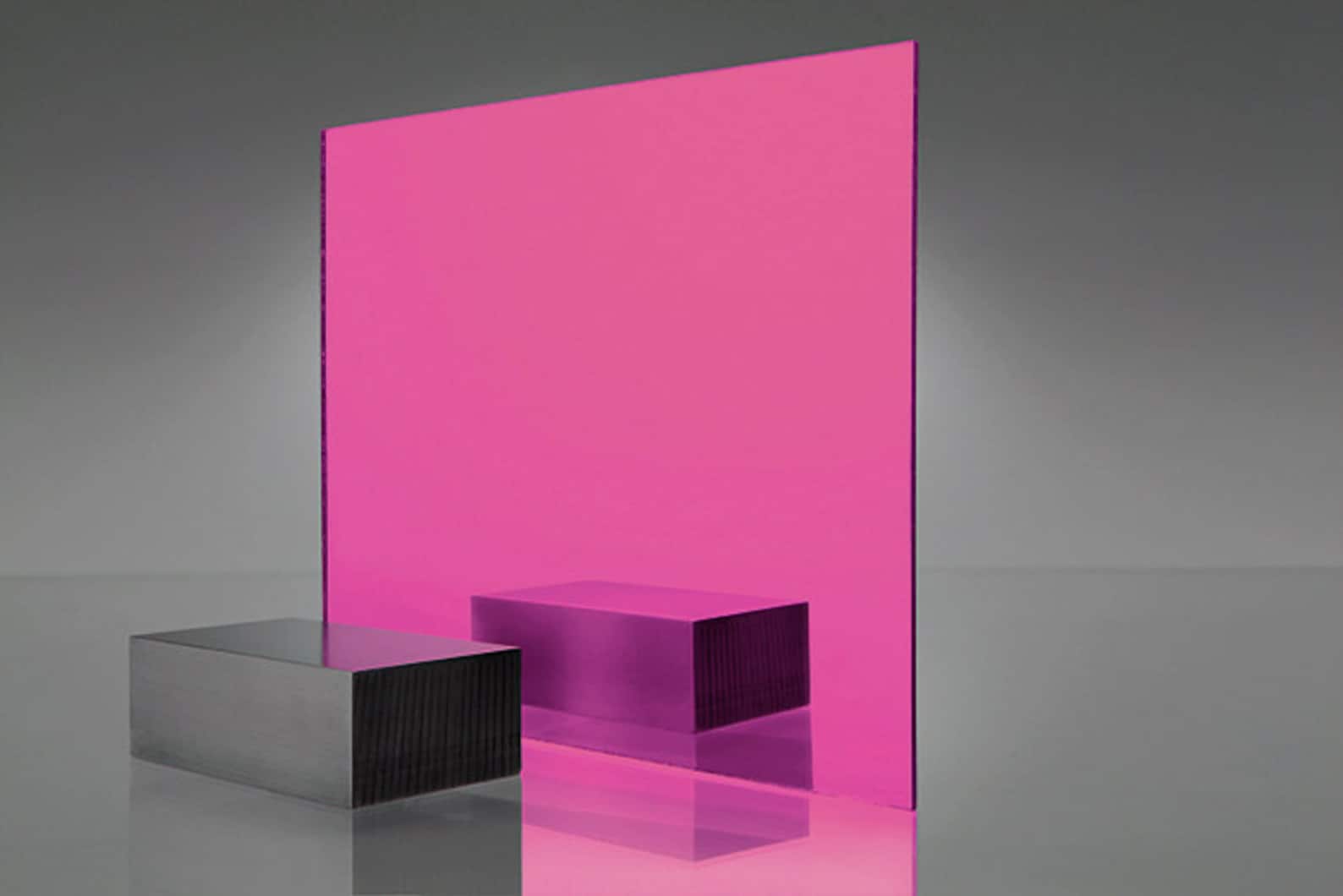 One Sided Color Acrylic (PMMA) One-sided Colour Mirrors, 3.0mm Thickness (.118