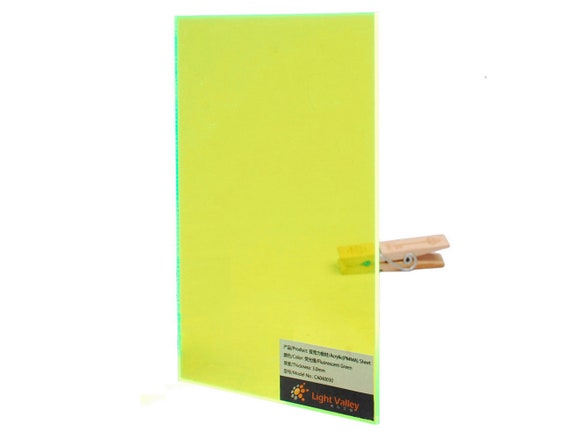 Sourcing Map - 6 Fogli Acrilici Glitterati Rossi | PMMA 20x20cm Spessore 0.3cm | Per Fai Da Te, Artigianato E Decorazioni