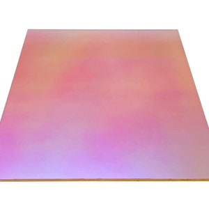 Acrylic (PMMA) Iridescent/Radiant Glossy Sheets, 3.0mm Thickness (.118") - Pink (IG02)