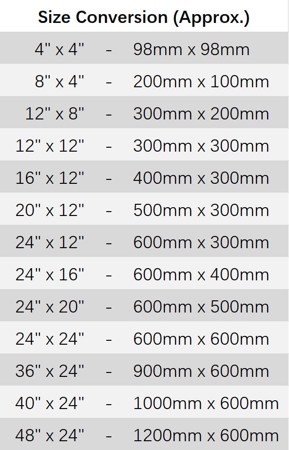 A Full Set of All the Samples for All 30 Types of Sheets 98mm - Etsy