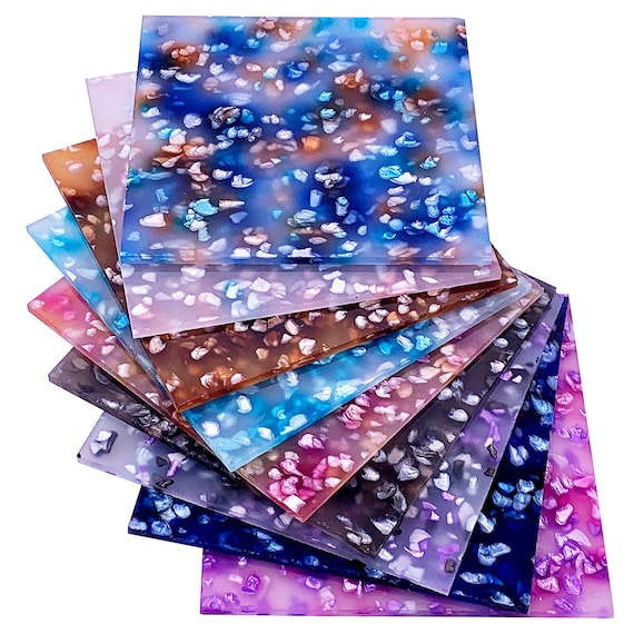 Acrylic Pmma Pearlescent Ice Crystal Sheet 3 0mm Thickness Etsy 日本