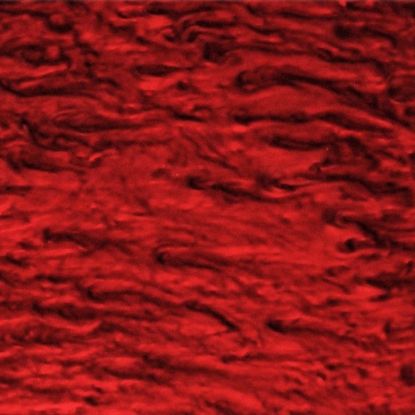 Acryl (PMMA) Pearlescent Ripple/Stream Sheet, 3,0mm Dicke (.118") - Rot (SW17)