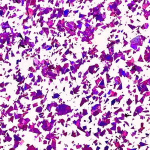 Acrylic (PMMA) 2-Sided Crystal Chunky Glittering Sheet, 3.0mm Thickness (.118&quot;) - Purple (CC800)