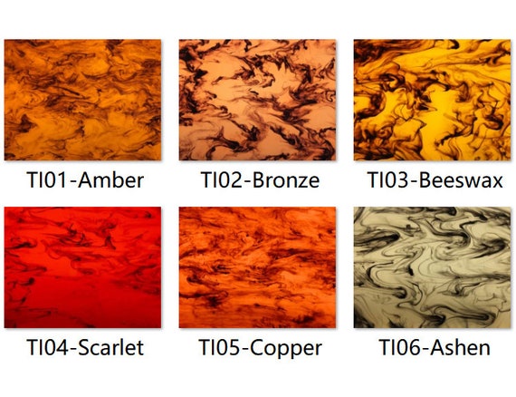 Feuilles d'encrage translucides en acrylique PMMA, épaisseur 3,0 mm 0,118,  6 couleurs/3 tailles disponibles -  Canada