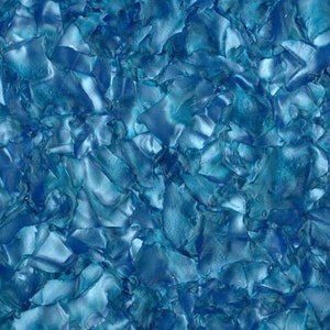 Acrylic (PMMA) Pearlescent Mineral Crystal Sheet, 3.0mm Thickness (.118&quot;) -  Indigo (DH13)