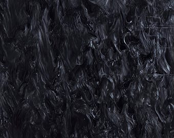 Graphite Pearlescent Ripple Acrylic Sheet 3mm (.118") PMMA Wave Panel | Laser Cut, Jewelry & DIY Crafts